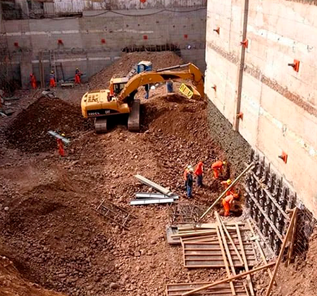 Cimentacion de losa compesanda - Sotbel Construcciones